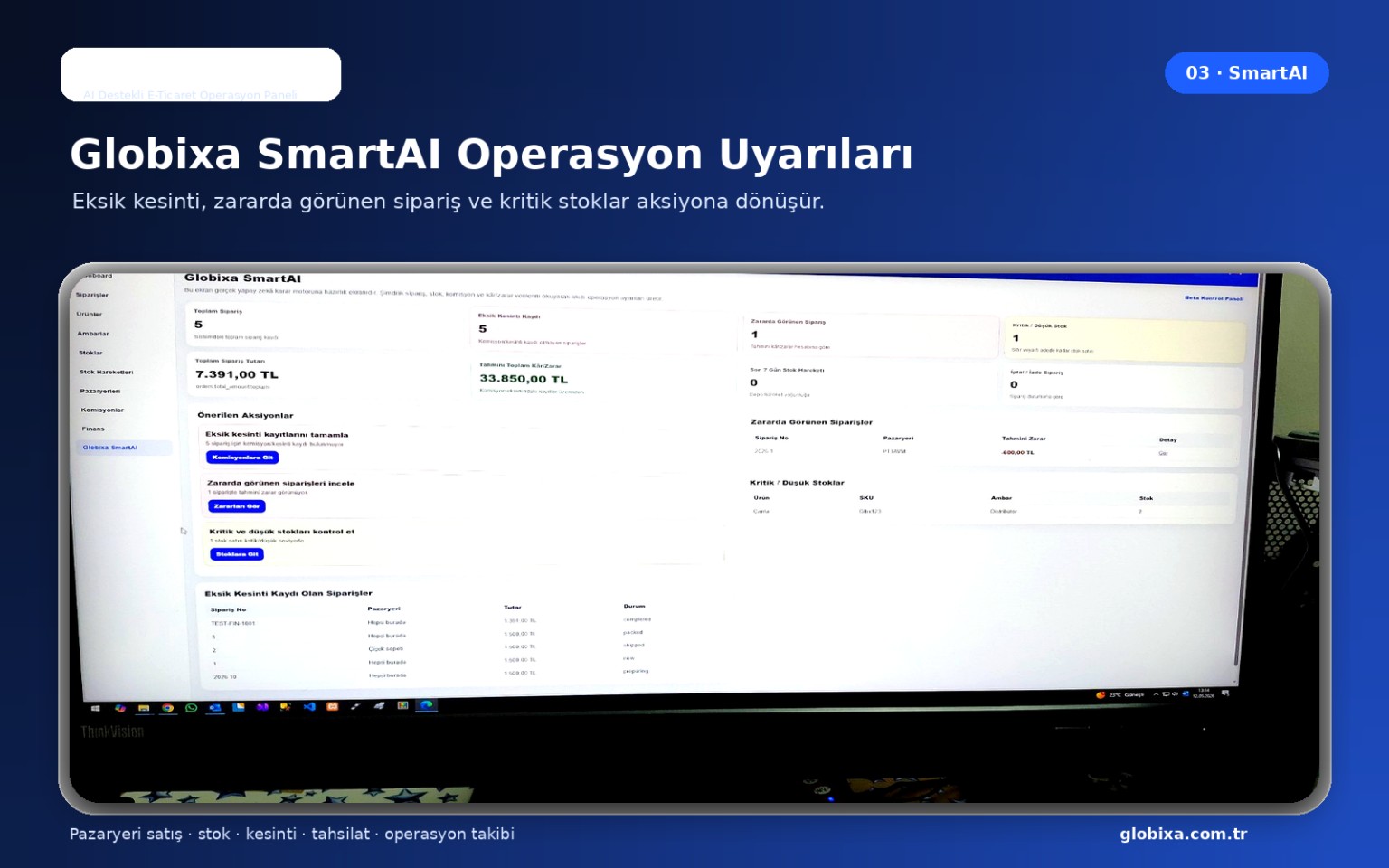 Stok Hareketleri İzlenebilirliği